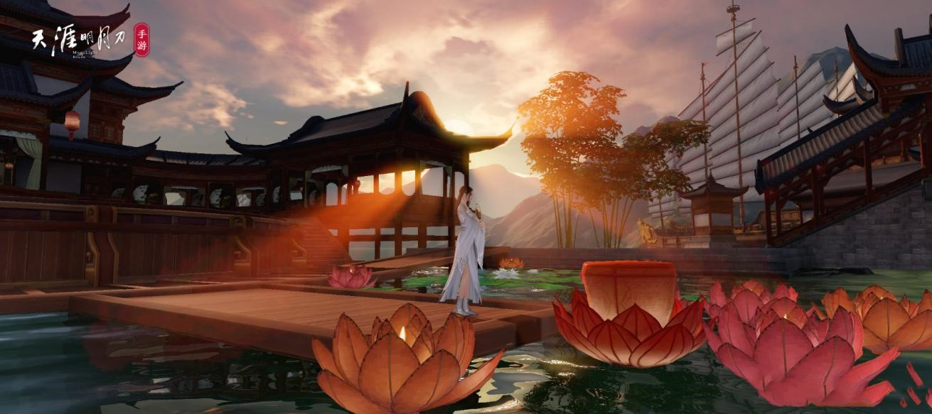 穿越次元壁谈一谈天涯明月刀各种联名汉服汉元素时装