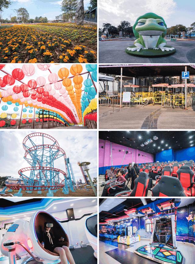 赏花海+机动游戏任玩+VR体验、5D电影等！还有财神爷派利是！