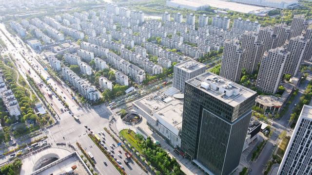 上海青浦区美景图片,航拍青浦全景视频