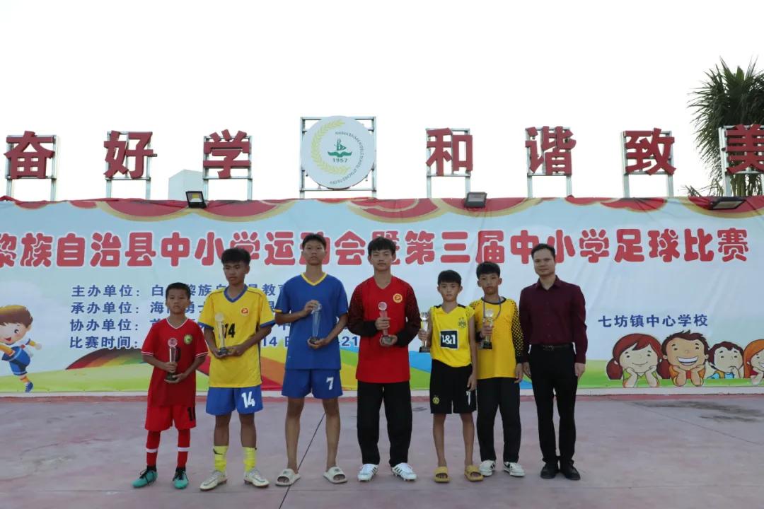 白沙县第三届中小学生足球联赛,我市校园足球联赛落下帷幕