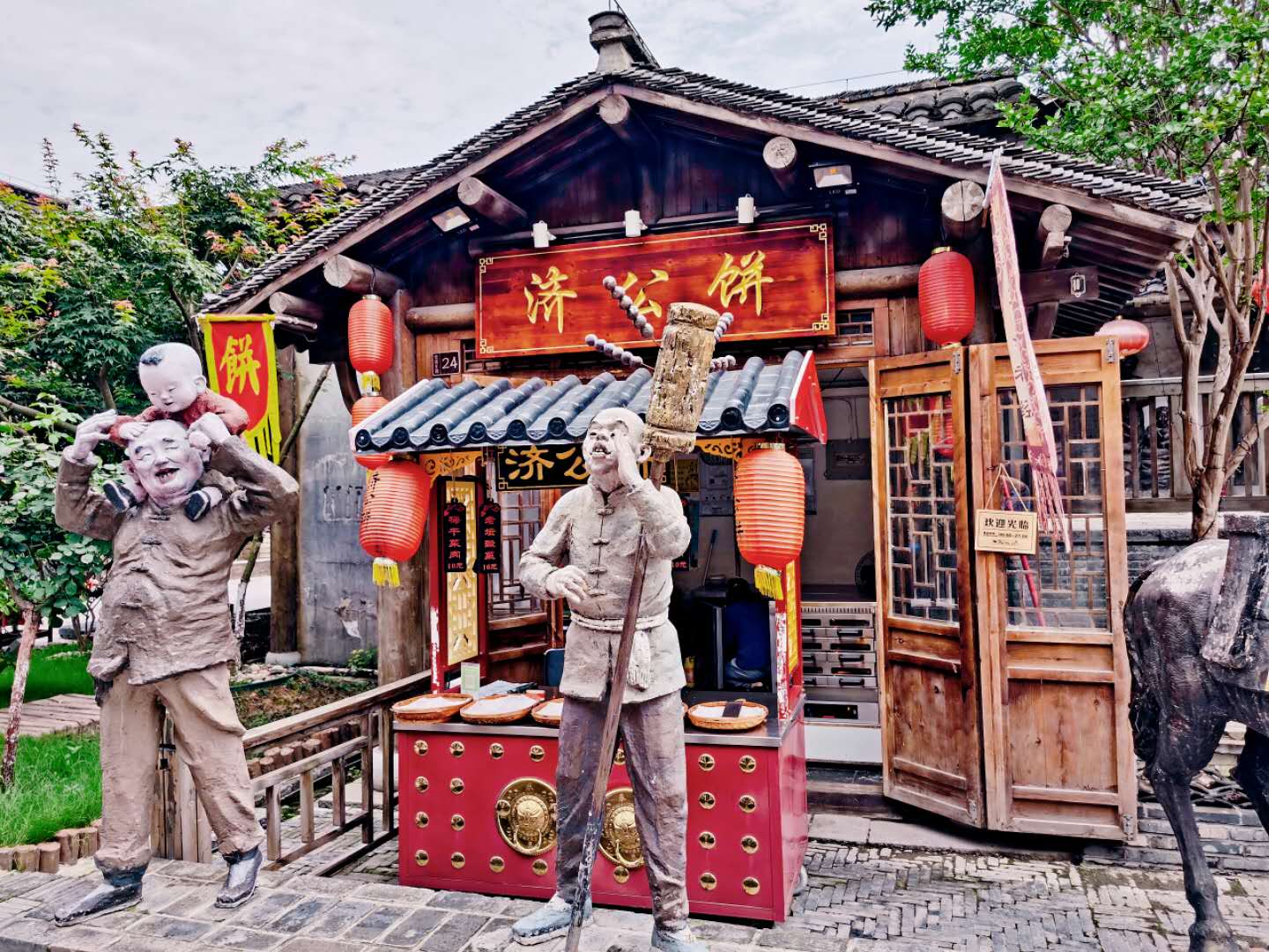 句容宝华森林公园的千华古村,句容古镇千年古村攻略