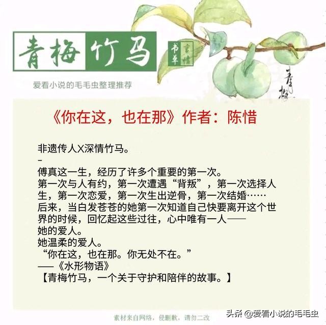 青梅竹马甜宠文一口气看完可下载,5本青梅竹马校园甜宠文