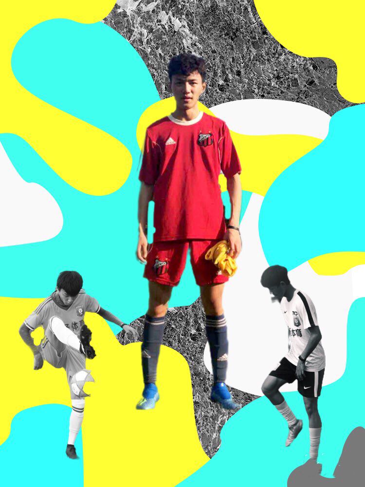 在巴西踢足球的中国小帅哥,巴西贫民窟足球少年