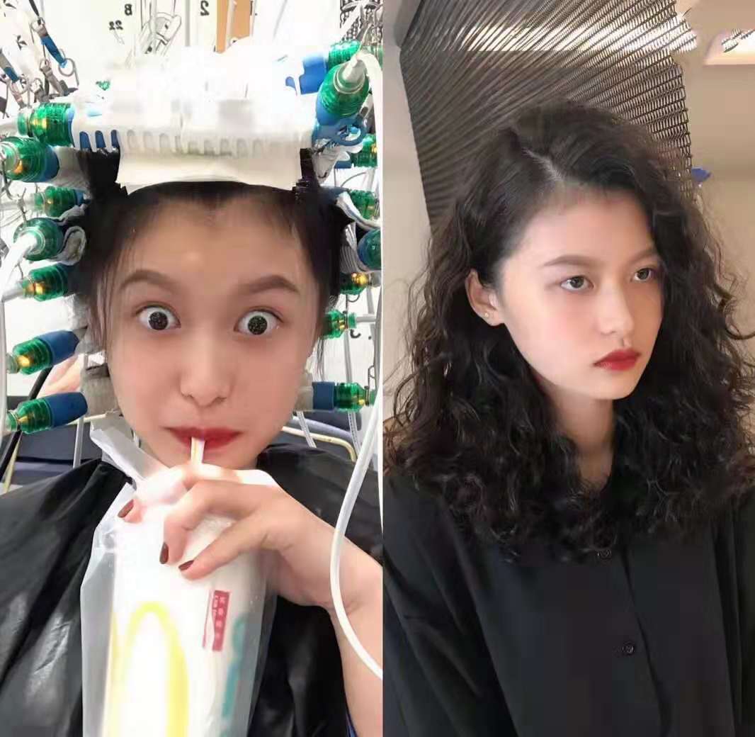 头发少细软塌贴头皮烫发,头发稀少细软适合什么发型烫发