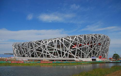 08年鸟巢谁建造的,08年鸟巢多少世界纪录