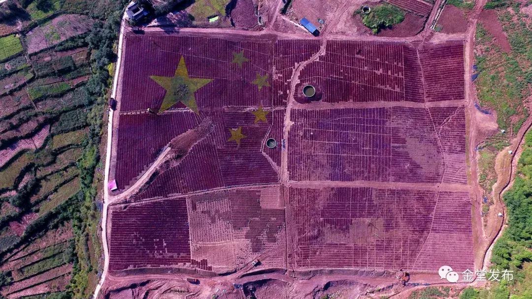 震撼500平巨幅国旗,巨型五星红旗升起