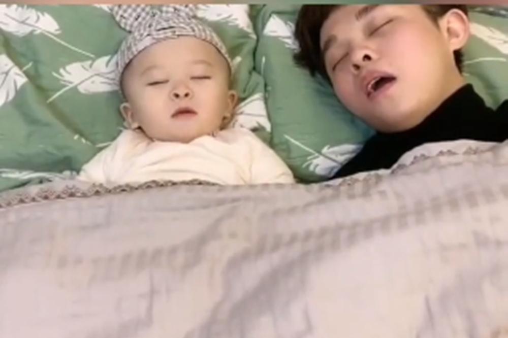 宝宝被爸爸呼噜声吓哭,宝宝被爸爸呼噜声吵醒评论