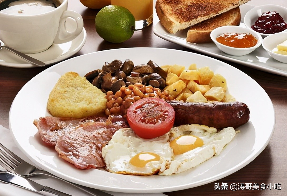 英国人中产阶级一日三餐吃什么,英国普通家庭每天吃什么