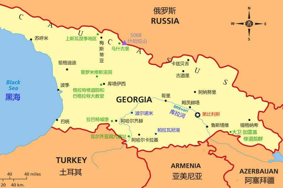 格鲁吉亚最新攻略,揭秘格鲁吉亚俄罗斯战争