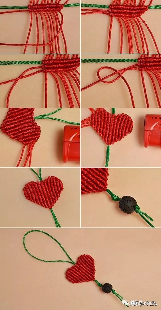 浓浓中国风！绳艺手工怎么少的了中国结？（绳艺教程合集）