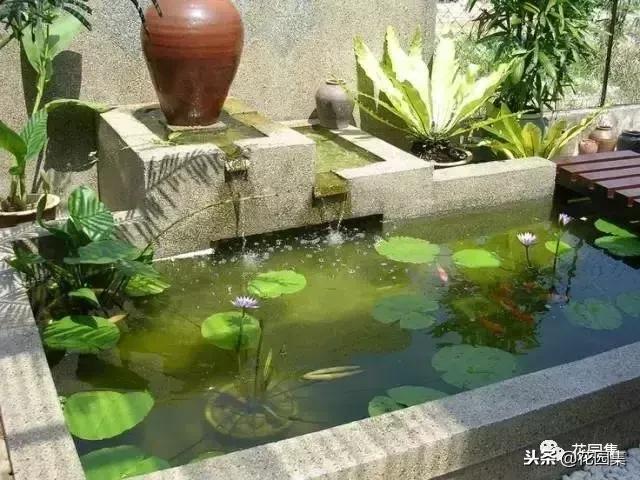 水泥砖的庭院太惊艳了,庭院小型水泥砖