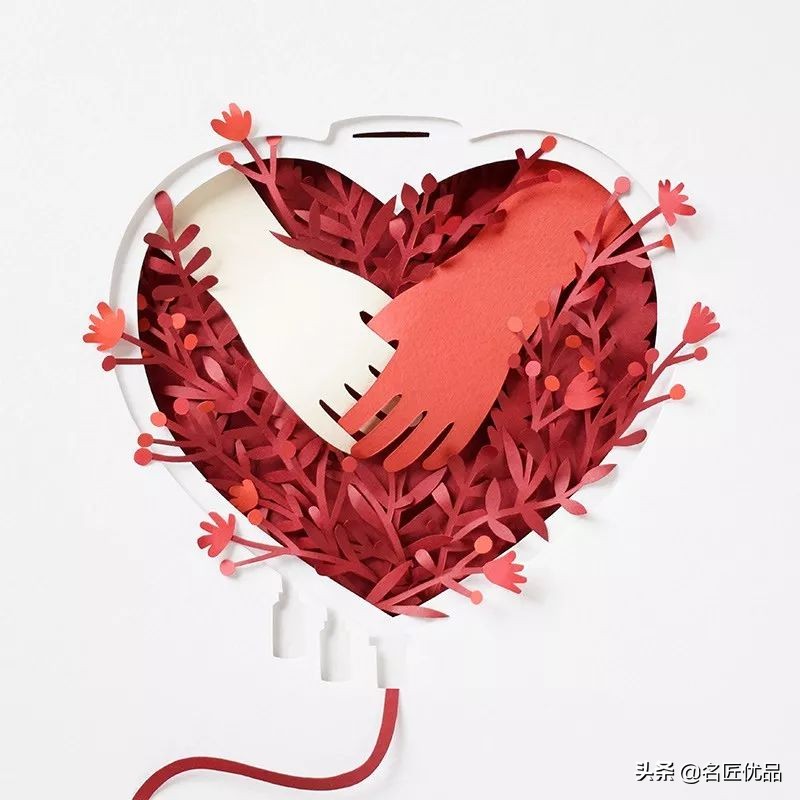 适合做多层立体纸雕的图,屋子半立体纸雕