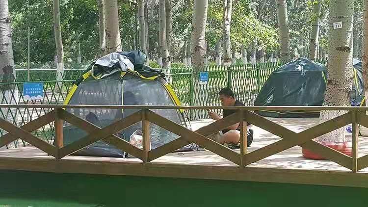 乐仕堡蹦床乐园,北京奥森公园乐仕堡