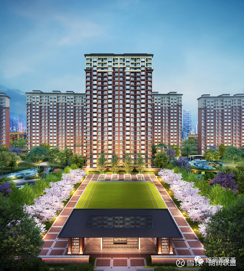 朗润园简介,龙湖朗润园园林