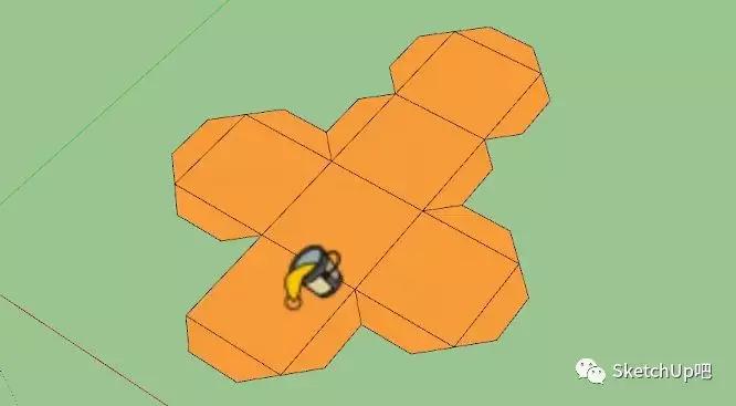 甲方：用SU把这堆盒子拆开，我要看背面