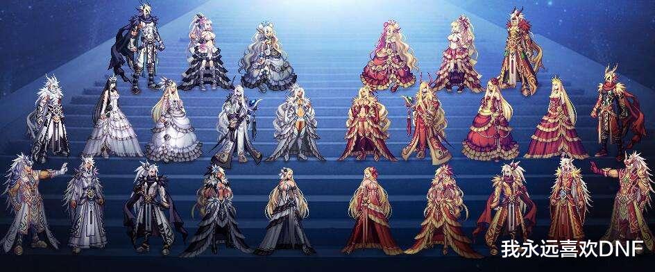 dnf奇迹缝纫机单件天空多少钱,dnf缝纫机1-12期天空套预览