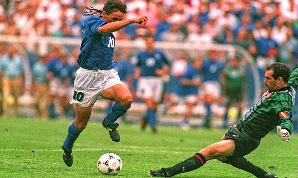 罗伯特巴乔经典过人,罗伯特巴乔马尾辫