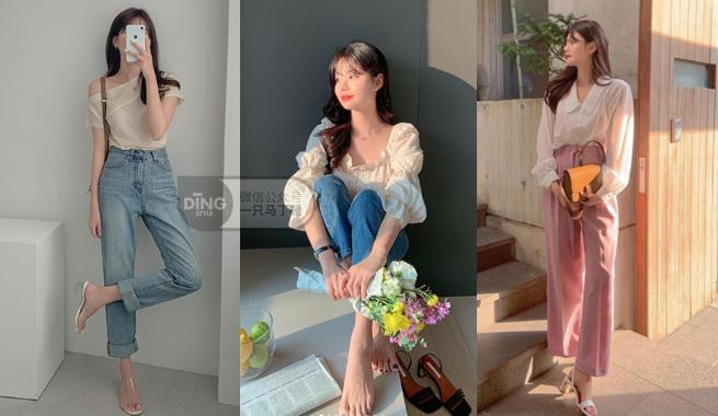 搭配参考极简风韩系穿搭,韩系穿搭150显高显气质