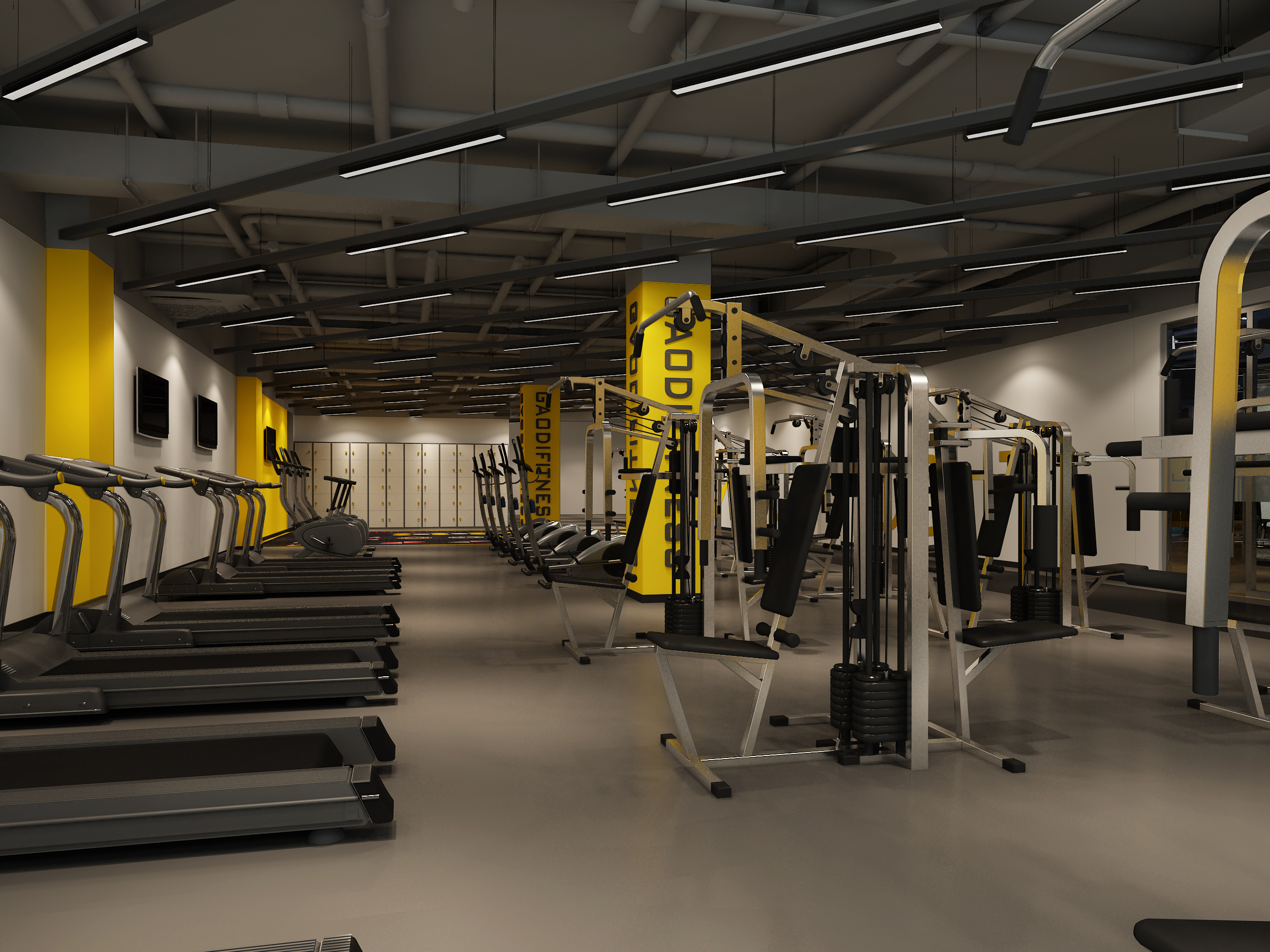 瑜伽馆最新创意装修风格,瑜伽馆装修风格省钱攻略