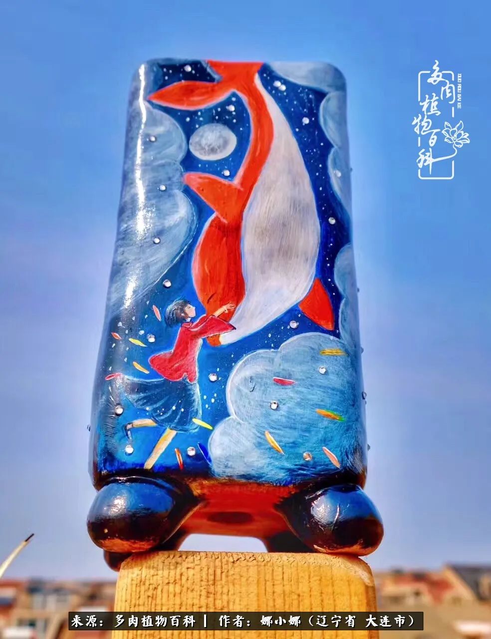 你是盆我是花，你护我周全，我为你绽放