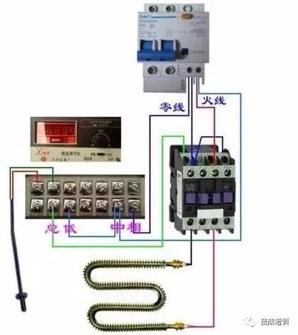11种断路器接触器电气互锁接线图,交流接触器和断路器的接线图