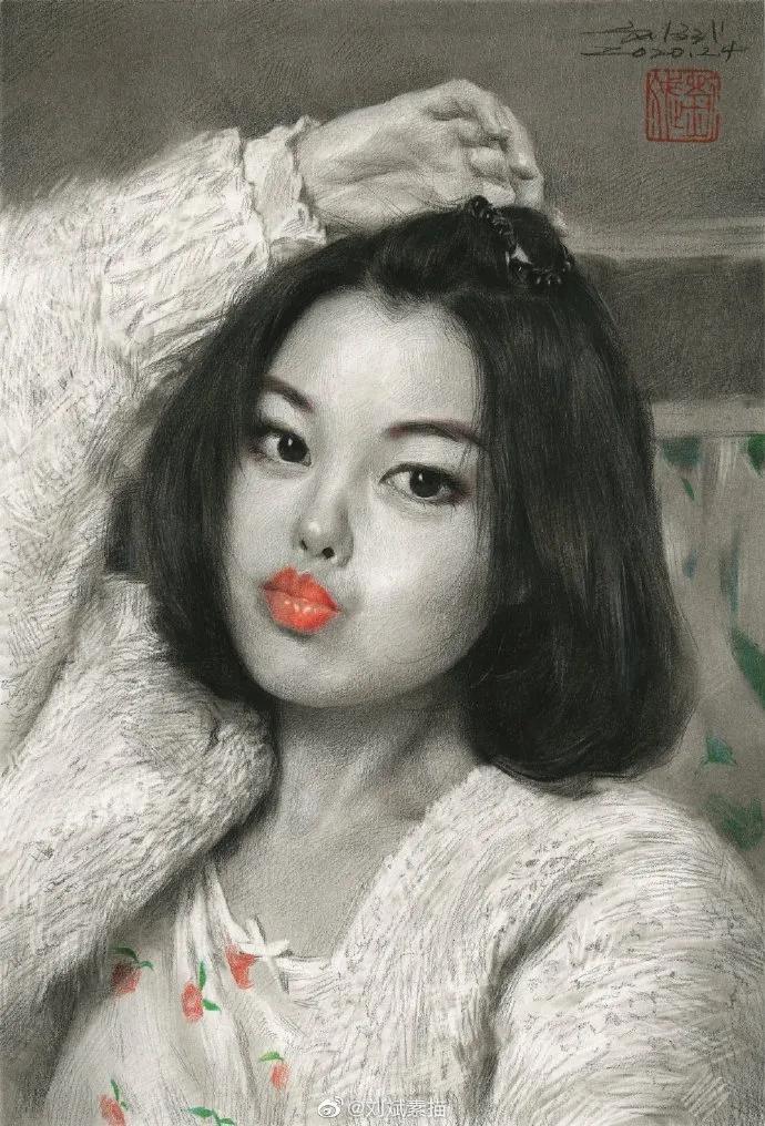 刘斌素描全过程,刘斌素描的技法