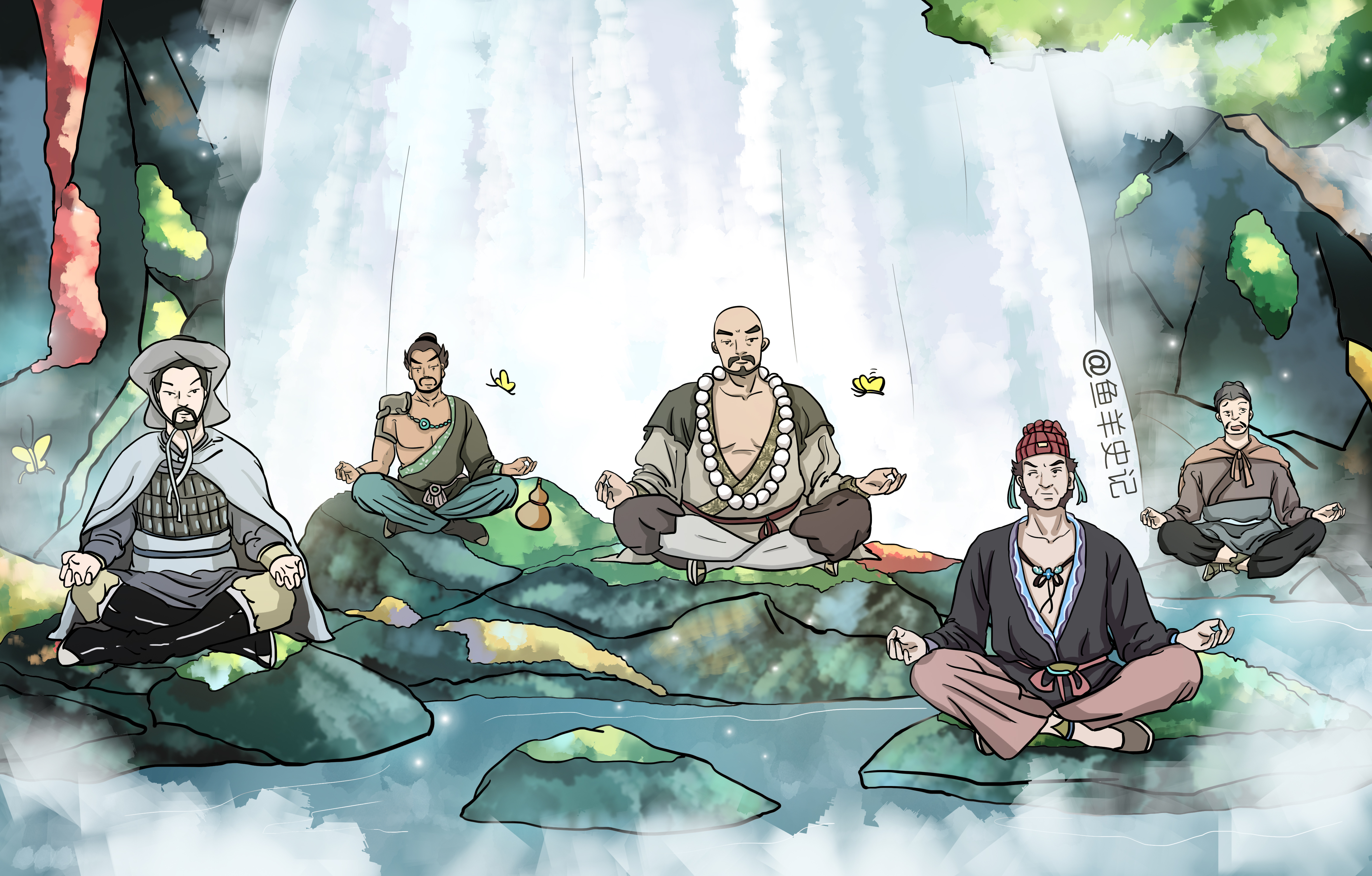 梁山好汉阮小七最后去哪儿了,梁山好汉阮小七返回家乡创办武馆