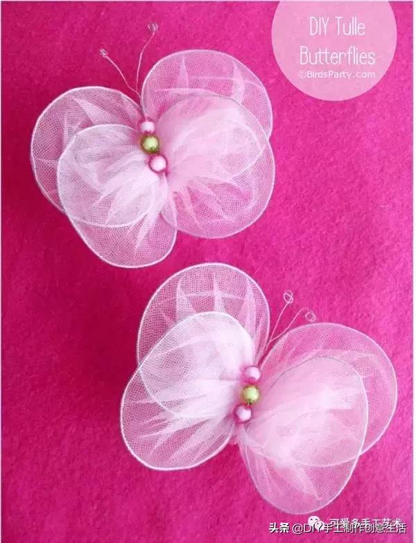 把彩色的*袜丝**套在铁圈上，最后竟然变得这么美（附教程）