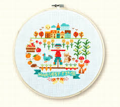 十字绣图案简单可爱动物,可爱十字绣图案大全