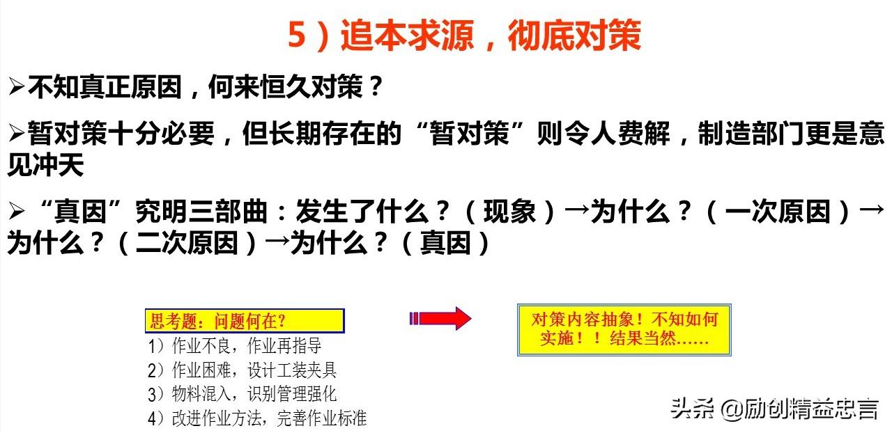 爆款课程PPT分享丨改善绝非小打小闹改善是集小善而达至臻