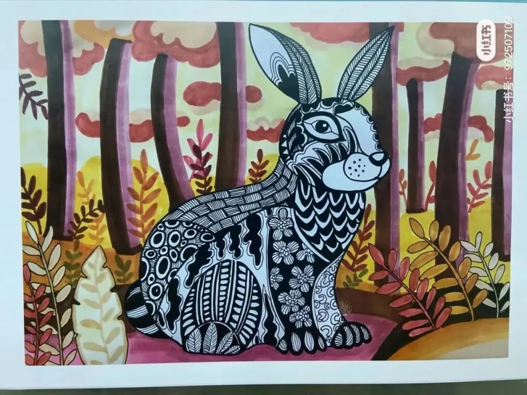 线描绘画大师绘画图片,国外线描花卉素材图片