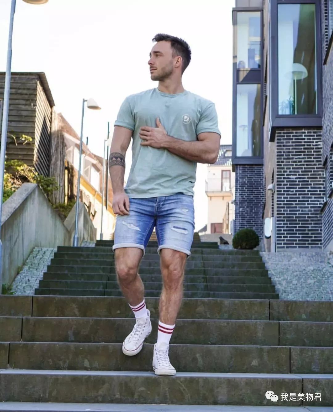 男士夏季短裤穿搭成熟质感高级,男士夏日短裤推荐