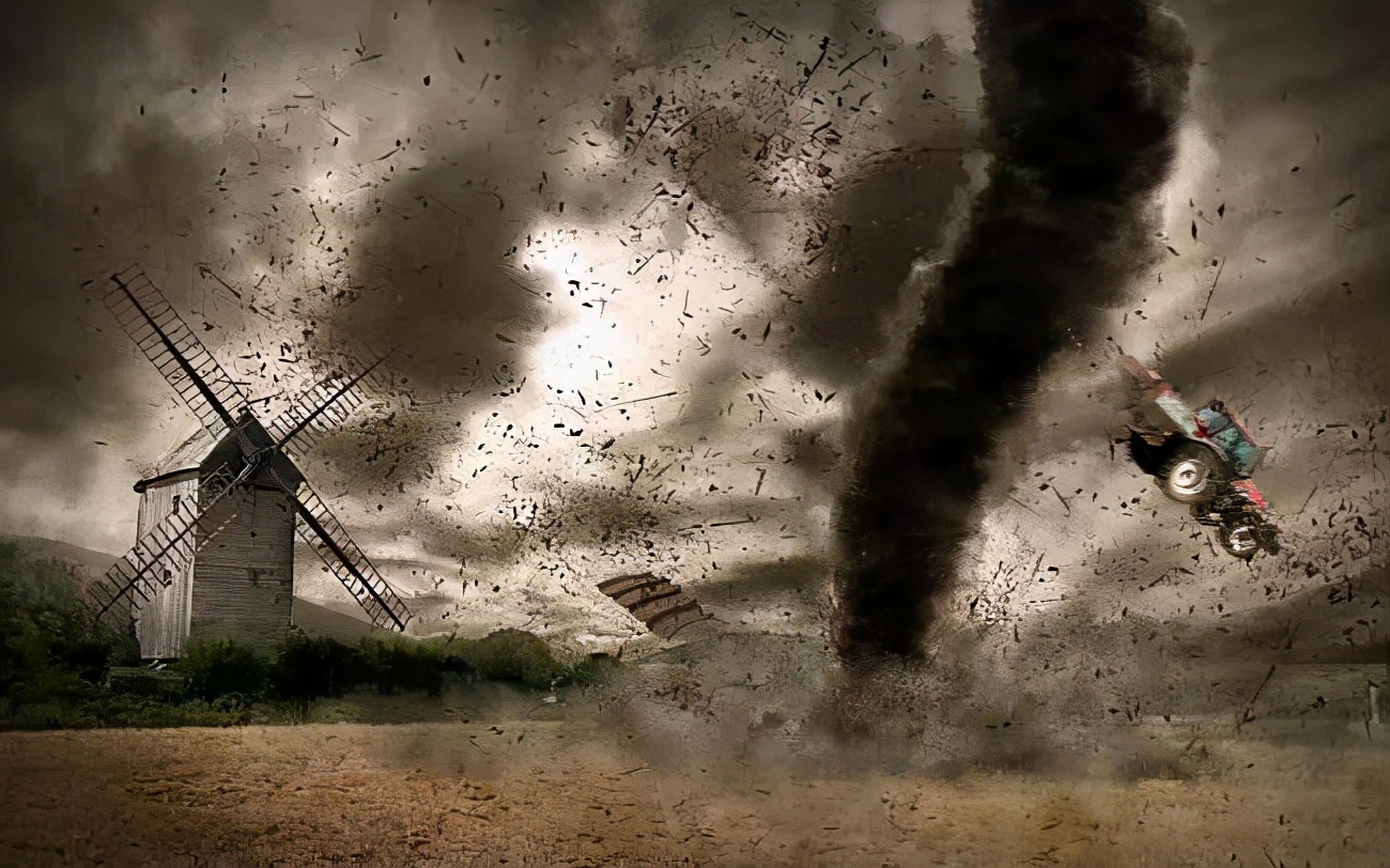 葫芦岛疑似发生龙卷风把树刮跑了,美国龙卷风紧急预警