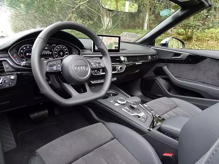 2018奥迪a5cabriolet敞篷2手,奥迪a5sportback45tfsi四驱版