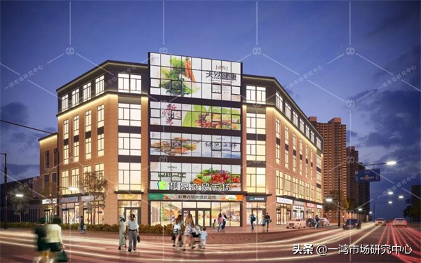 农贸市场主题设计,农贸市场设计二楼