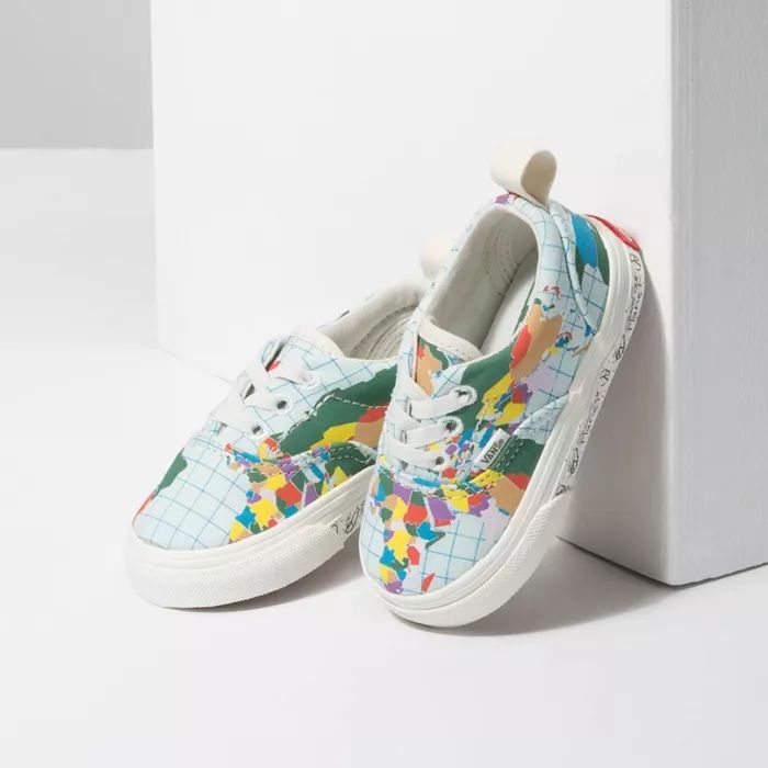 Vans环保联名每款都想要!印满地图