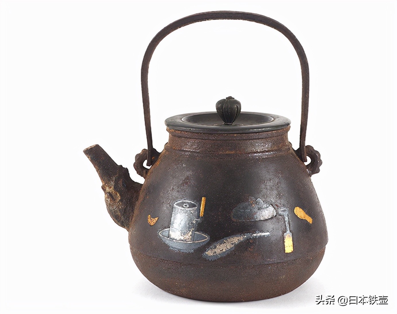 如何挑选铁壶,日本明治时期龙文堂铁壶