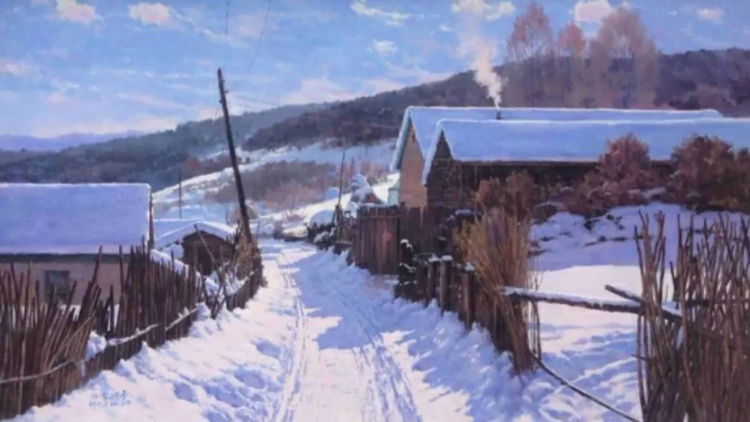 中国小幅油画作品大展作品集,三峡丹青油画作品