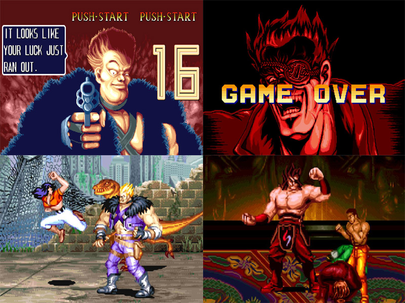 盘点早期街机游戏,街机游戏那些不忍直视的大招