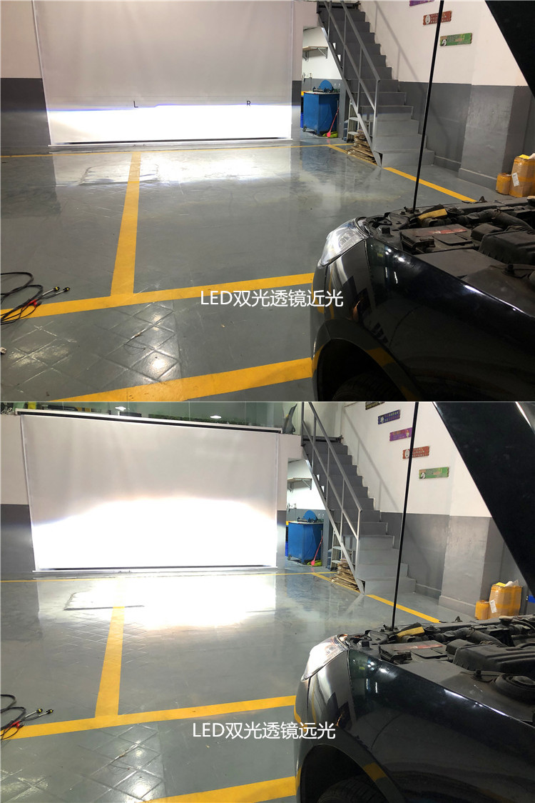 南京改灯更换大灯灯罩,广州番禺大灯改装led透镜