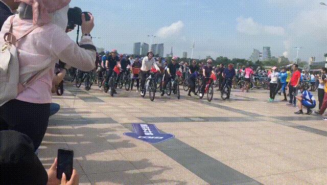 日照春潮涌动活力迸发,日照阳光海岸绿道骑行赛