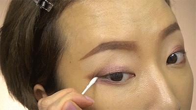 单眼皮眼妆的画法初学者视频,圆眼单眼皮内眦赘皮眼妆画法