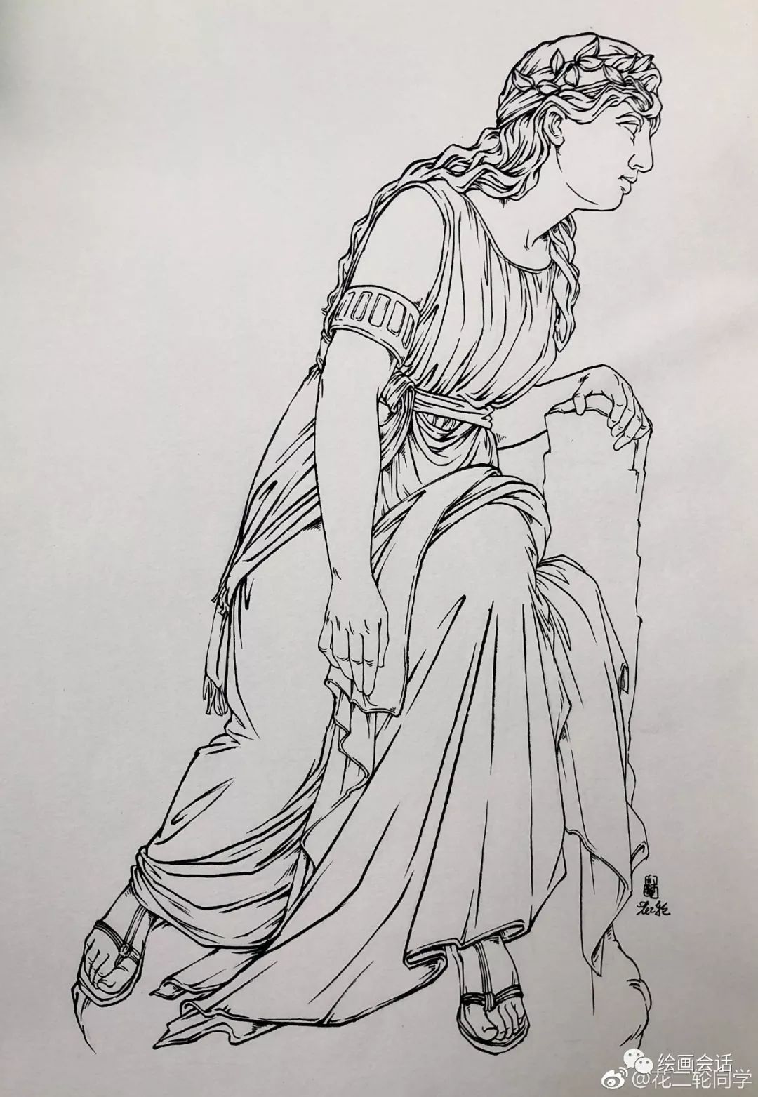 简单钢笔山水速写临摹图片,钢笔速写临摹推荐