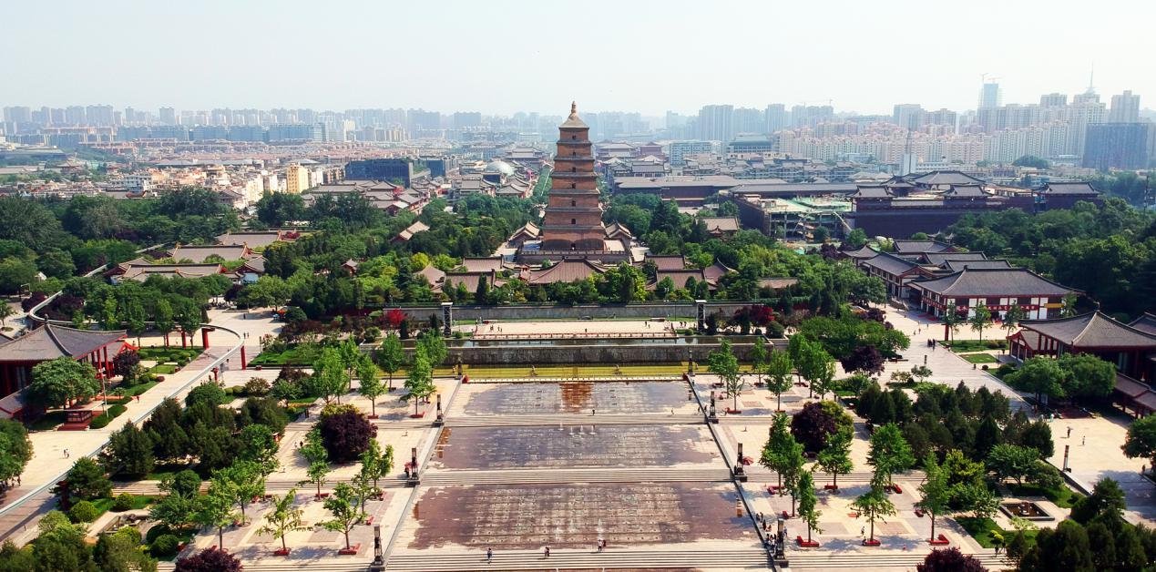 西安大雁塔文化特征,大雁塔为什么称为慈恩寺塔