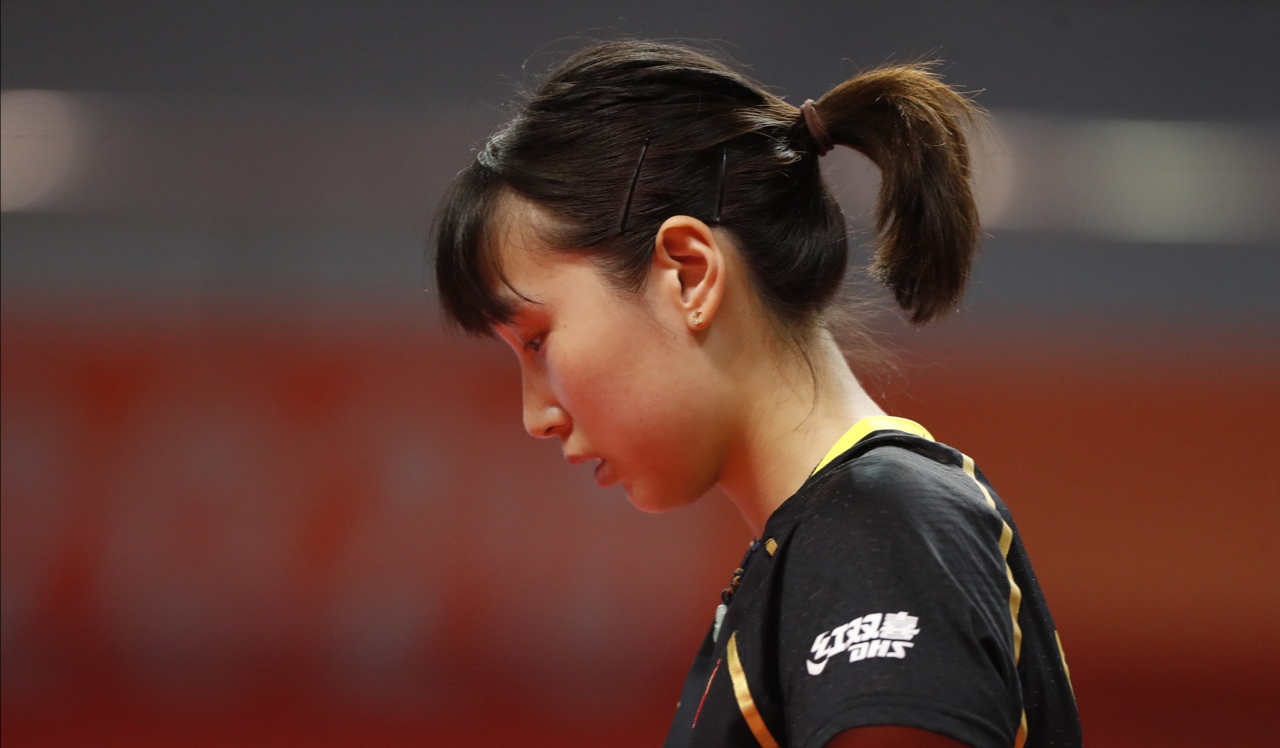 刘诗雯在奥运中的颜值排名,奥运模拟赛乒乓球女团完整版