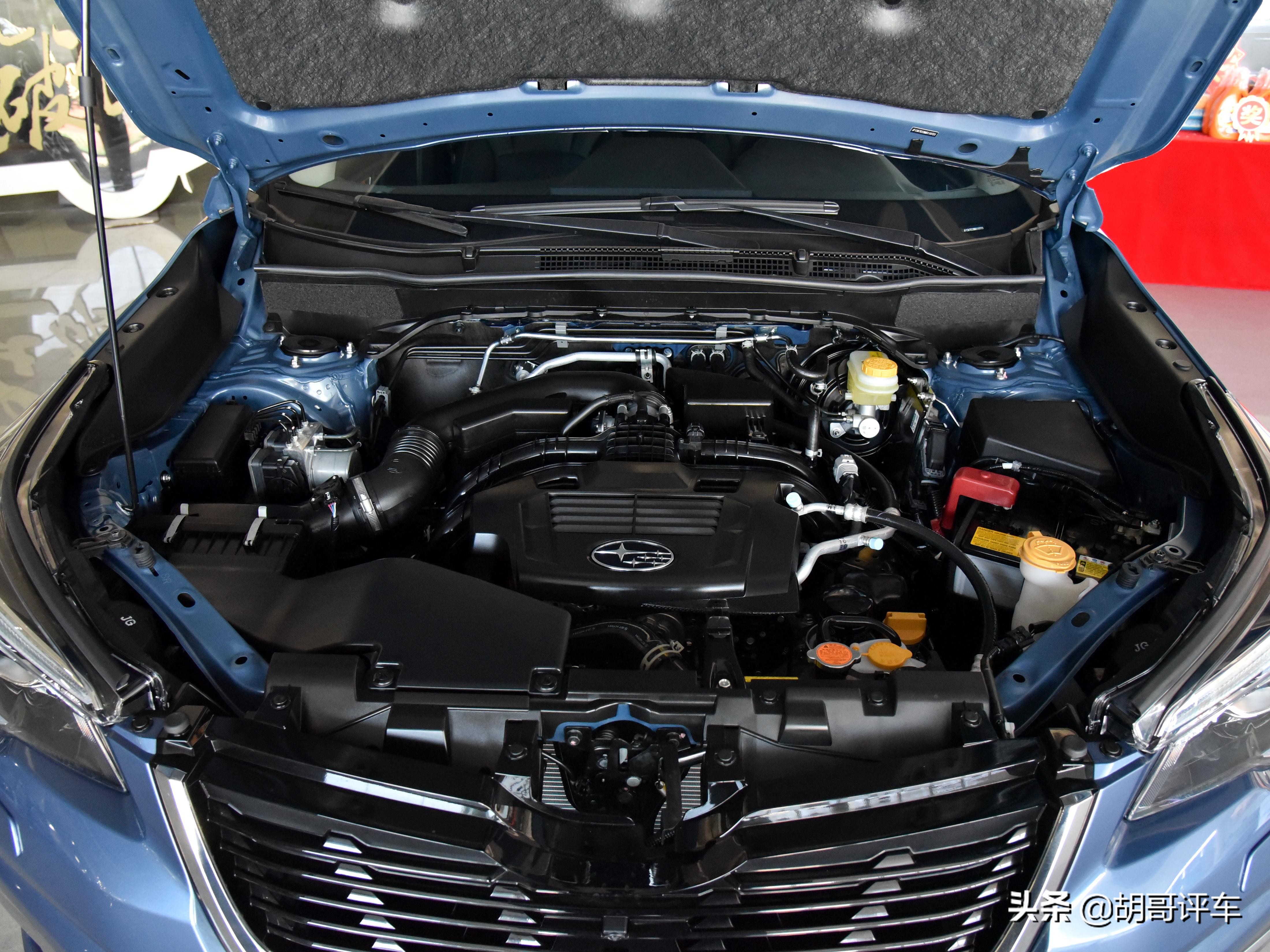 19款森林人实拍,斯巴鲁森林人拦路