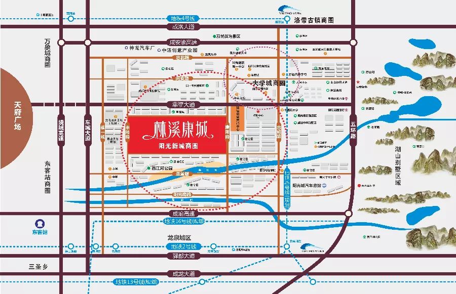 首付22万就可入手精装套三,终于知道成都这个区域为啥刚需聚集了