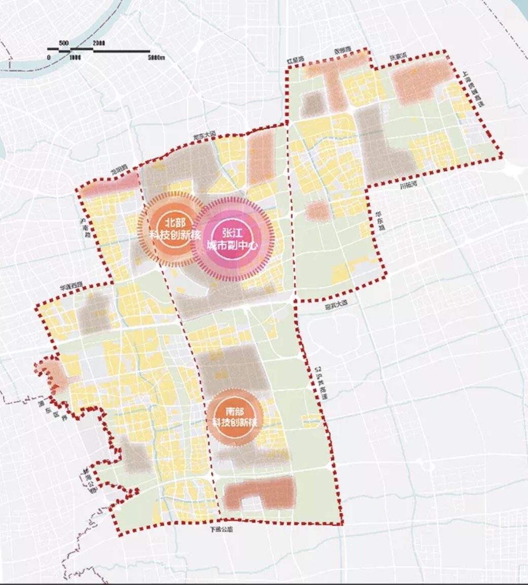 上海浦东闵行区到张江镇有多远,上海周浦张江