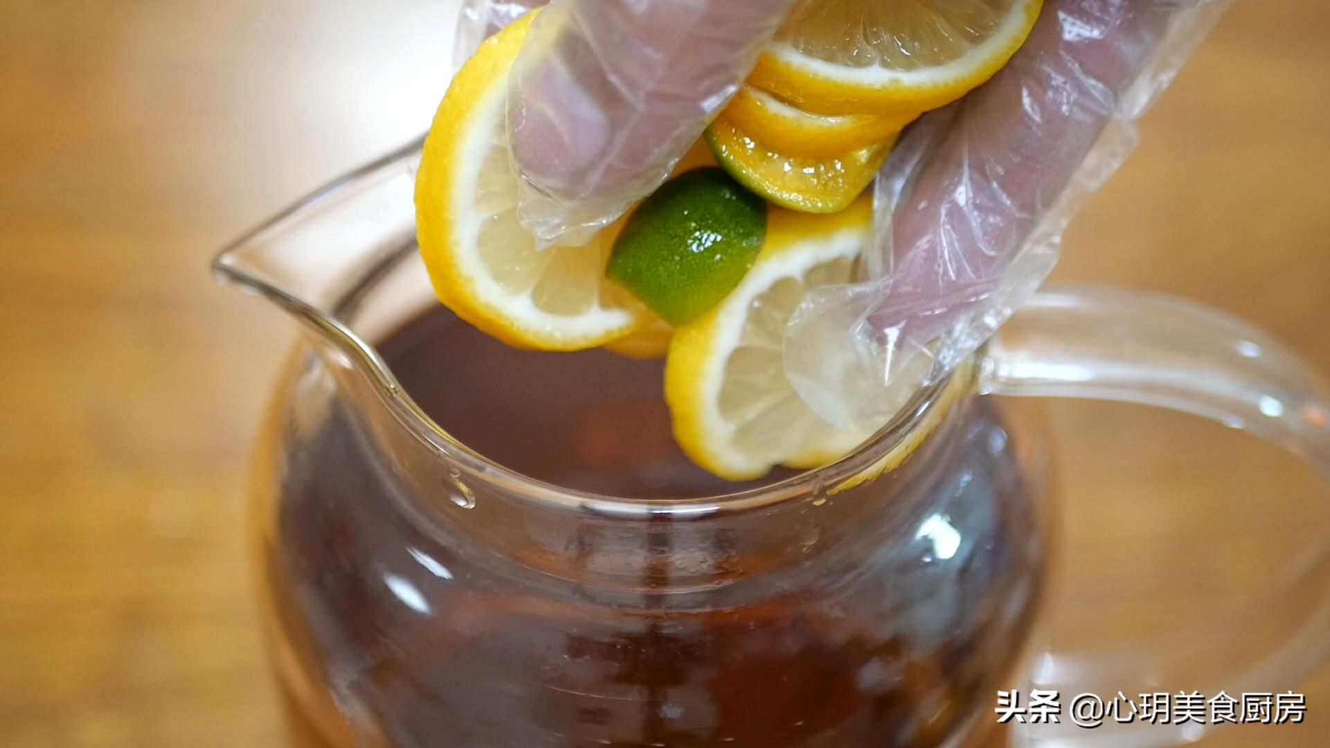 85度c冰红茶,85度柠檬红茶做法