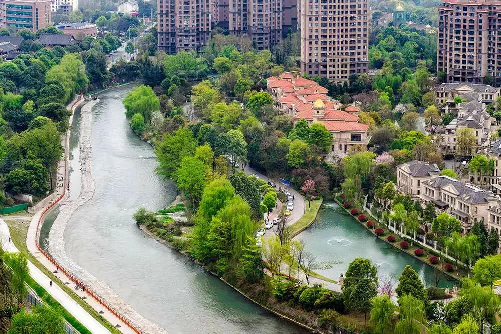 温江鹭湖宫八区实景图,温江鹭湖宫17区房子立体图